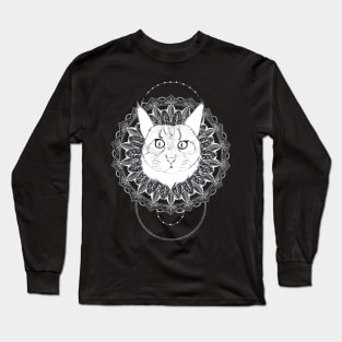 Mandala Cat Emi Long Sleeve T-Shirt